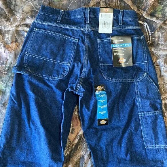 Dickies Straight Leg Relaxed Fit Carpenter Jeans - Picture 3 of 5